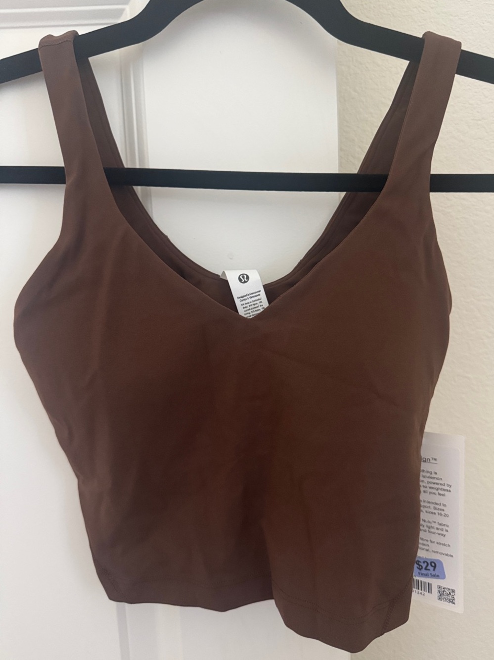 Lululemon Align Tank NWT - Java